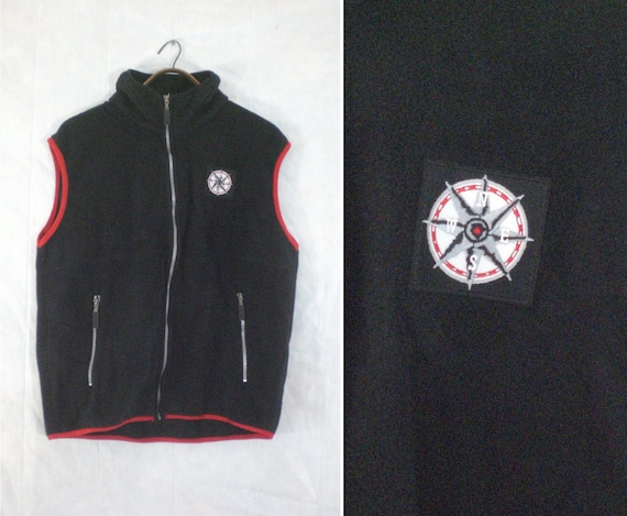 mens fleece vest. mens zip up vest. mens vest medi