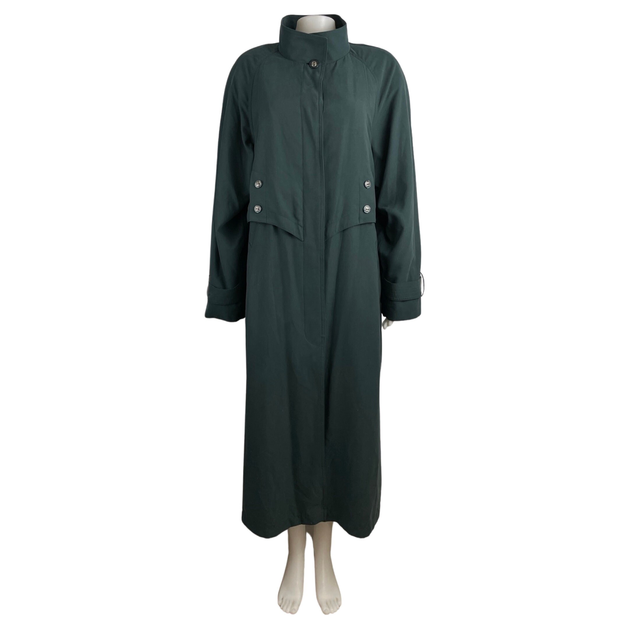 Hunter green raincoat hot sale