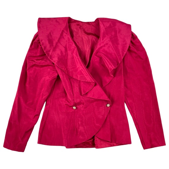 Vintage Fancy Double Breasted Jacket Womens Size … - image 1