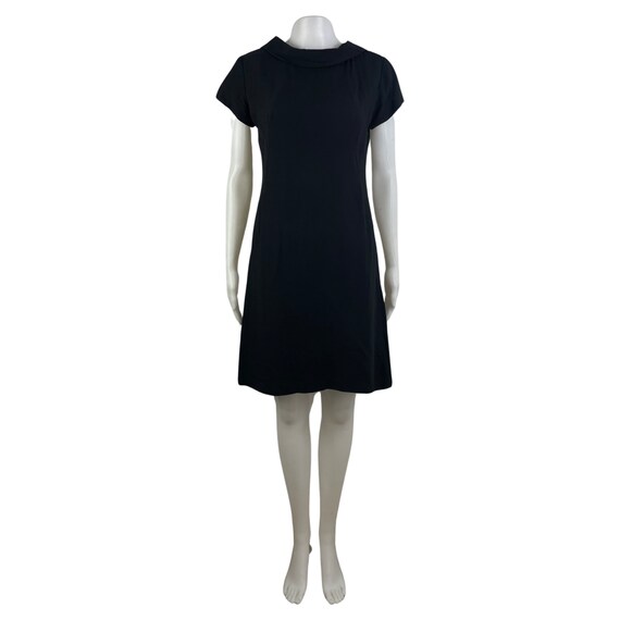 Vintage 1950s Black Dress Womens Size Small | 50s… - image 2