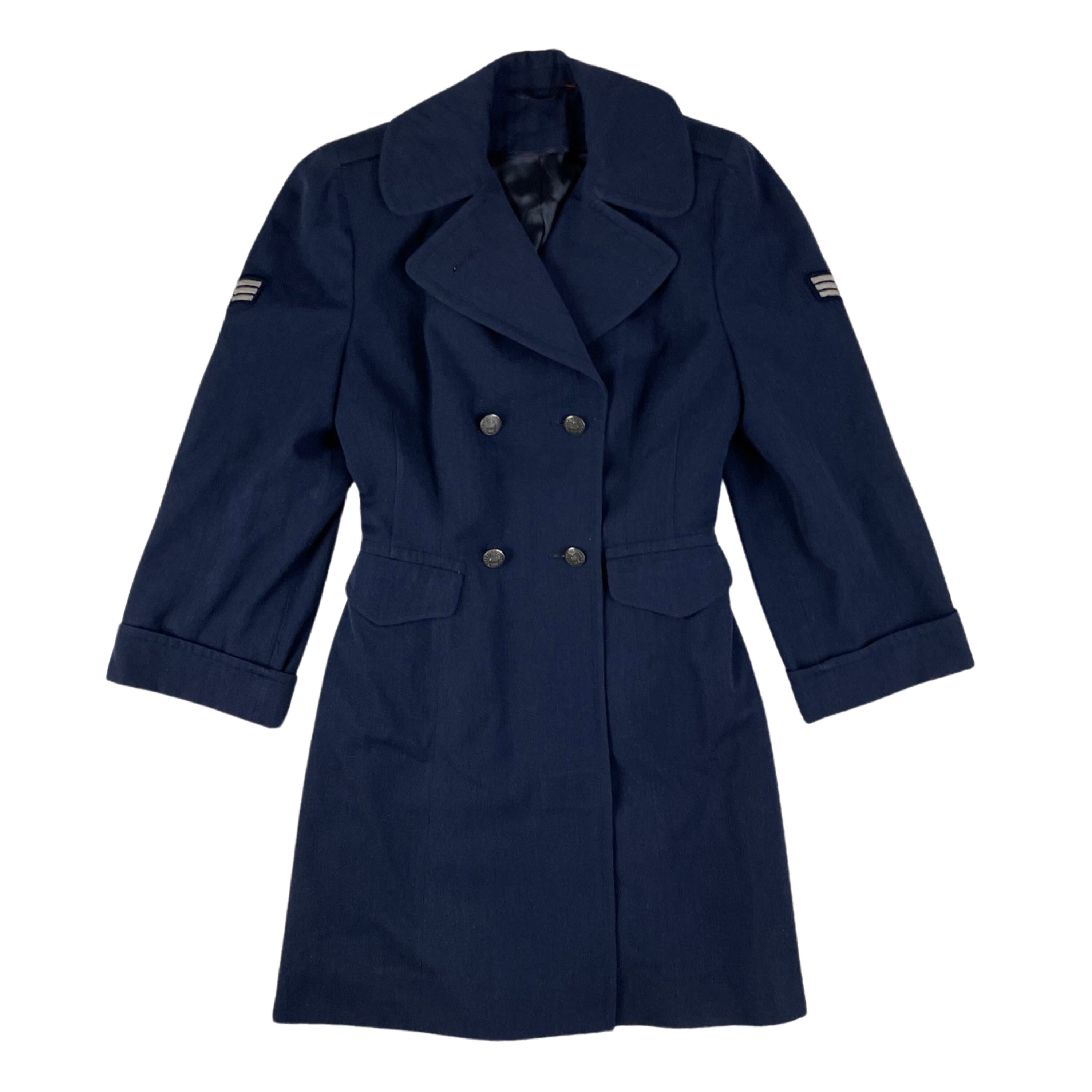 【専用】90's WOOL DOUBLE BREASTED COAT Long double-breasted coat in recycled wool cloth