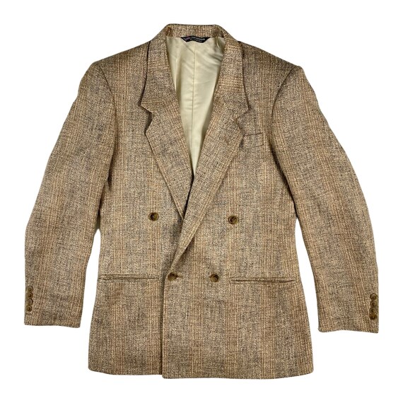 Blazer doppiopetto vintage da uomo Giacca da completo sportiva