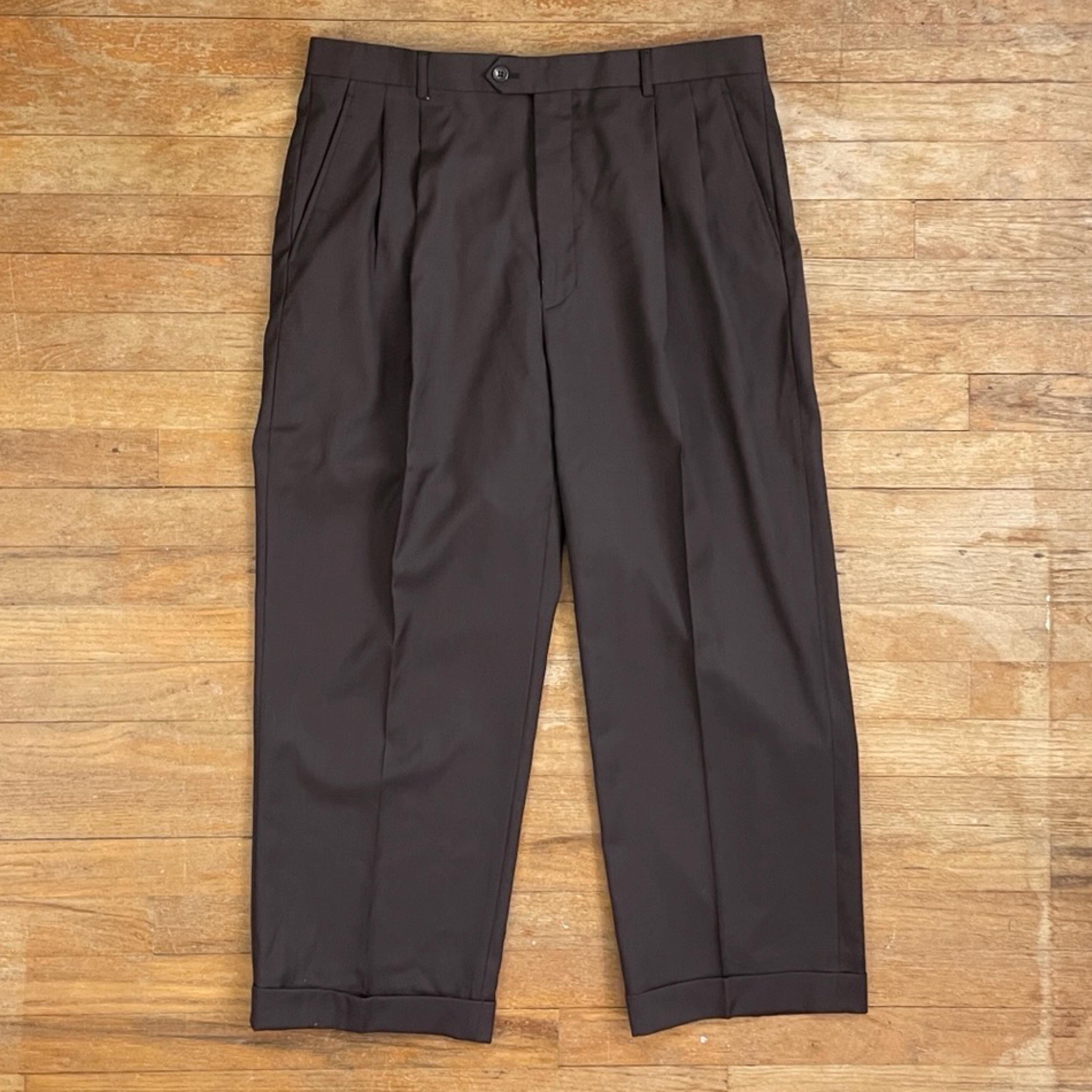 Mens Double Pleated Dress Pants - Etsy