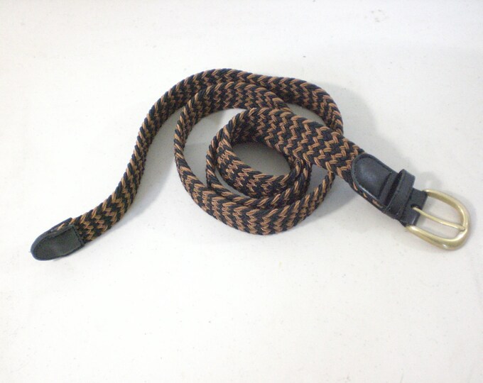 Mens Belt Size 48 50 Waist. Mens Belt. Mens Braided Belt. Etsy