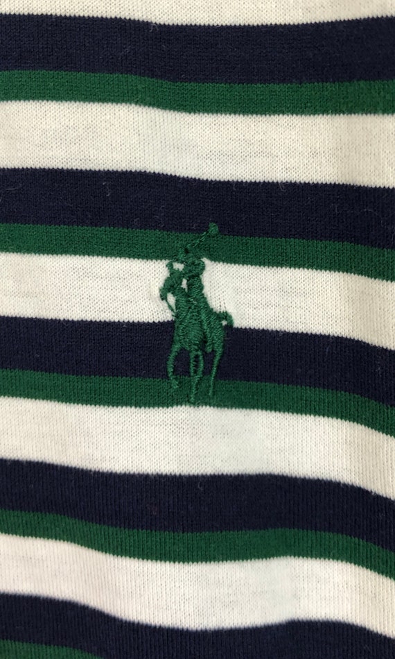 Vintage Mens Polo Shirt | 90s Ralph Lauren Pima C… - image 4