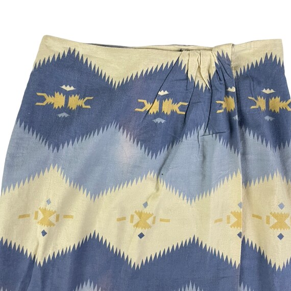 Vintage Western Wrap Skirt Womens Size L/XL | 32"… - image 3