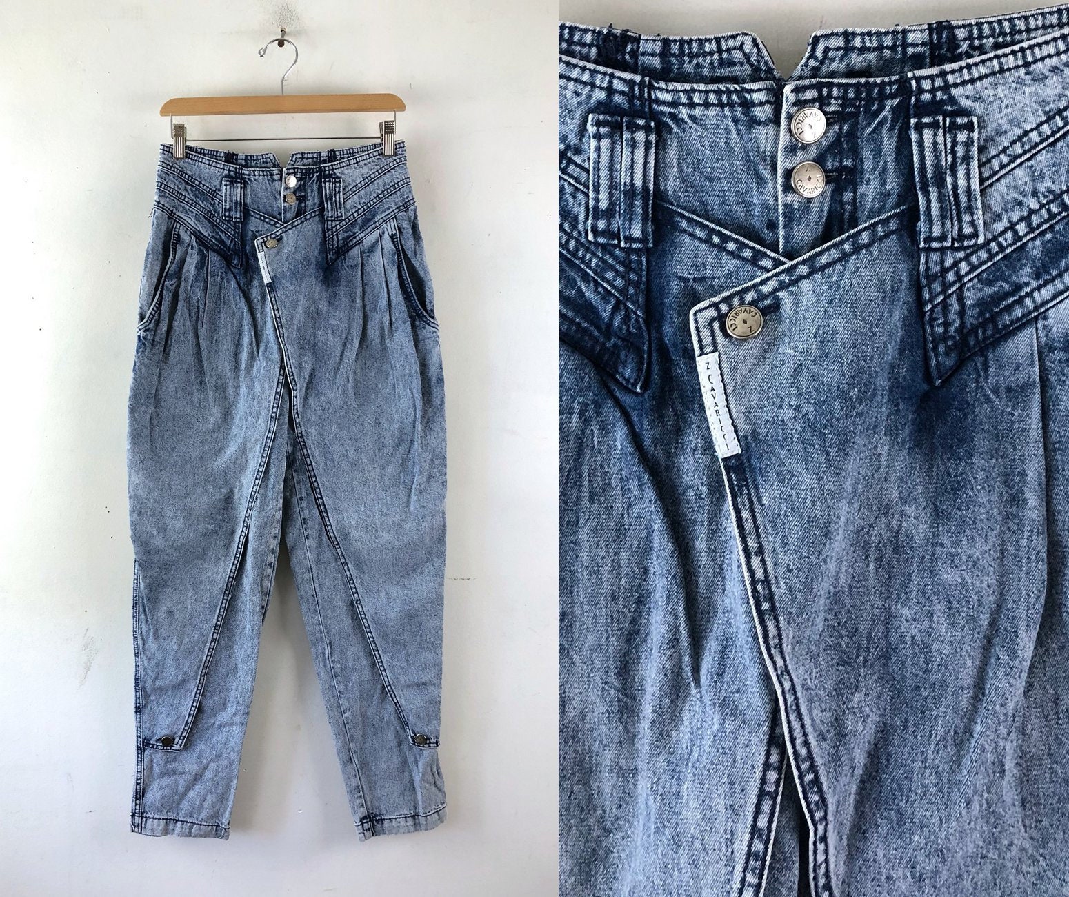 【COLOR iN ID】Wish Frill Curtain Denim Jeans Zepel Venus Denim | Zepel Fabrics & Wallpapers