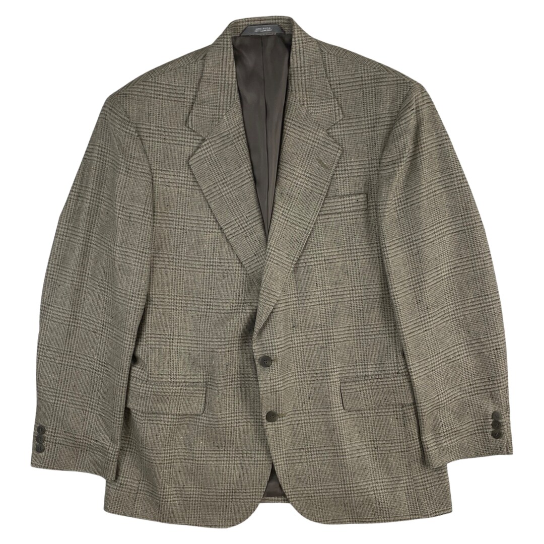 mens plaid blazer vintage