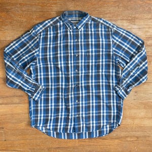 Vintage Mens Banana Republic Shirt Size Medium 1990s Faded Plaid Twill Flannel - Etsy Vintage Mens Banana Republic Shirt Size Medium 1990s Faded Plaid Twill Flannel - Etsy