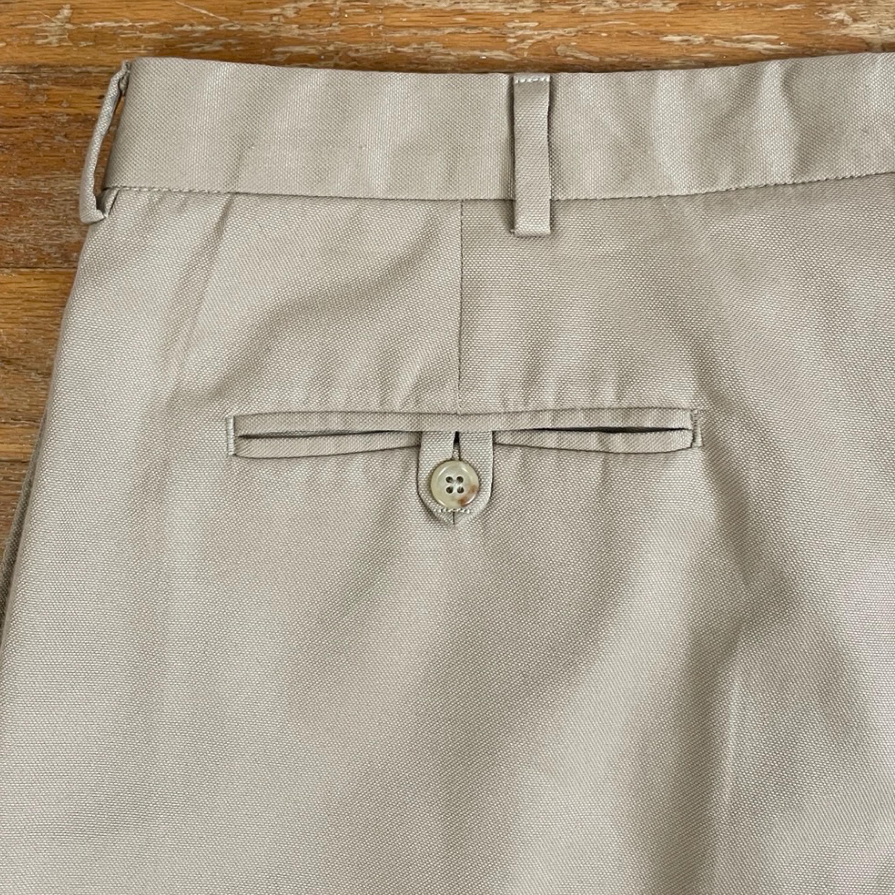 Vintage Mens Polo Ralph Lauren Khakis Size 34x28 90s Double