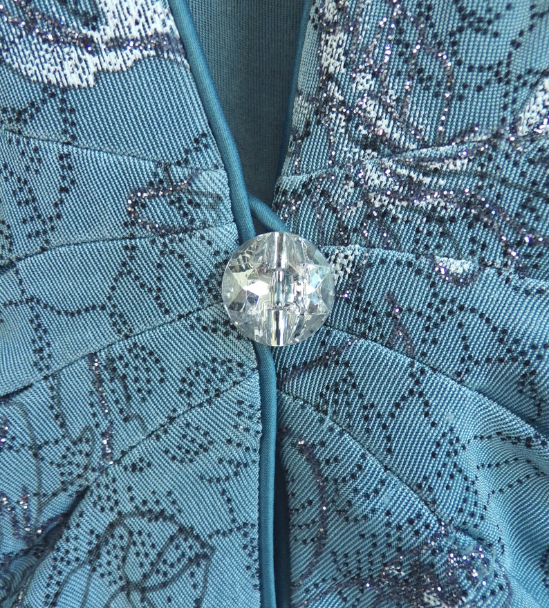 silver evening jacket womens