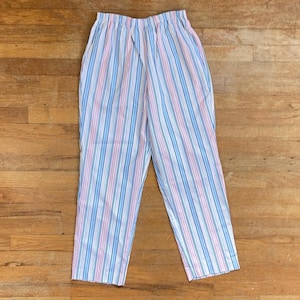 Vintage Low Rise Pinstripe Pants Size Medium 31
