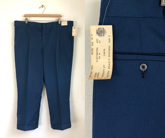 Vintage Mens Dress Pants 70s LL Bean 
