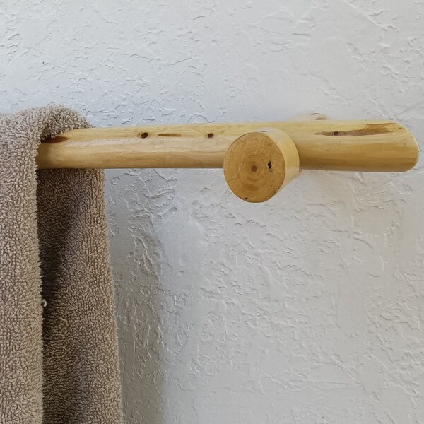 Rustic Towel Rack Etsy