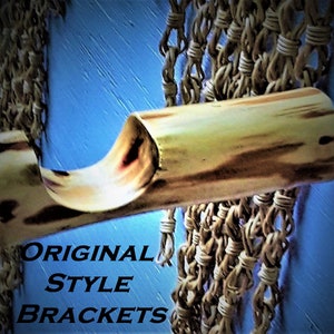 Wood Single Curtain Rod Bracket, Curtain Rod Holder, Curtain Bracket, Corbels And Brackets, Rustic Decor, One Single Replacement Bracket