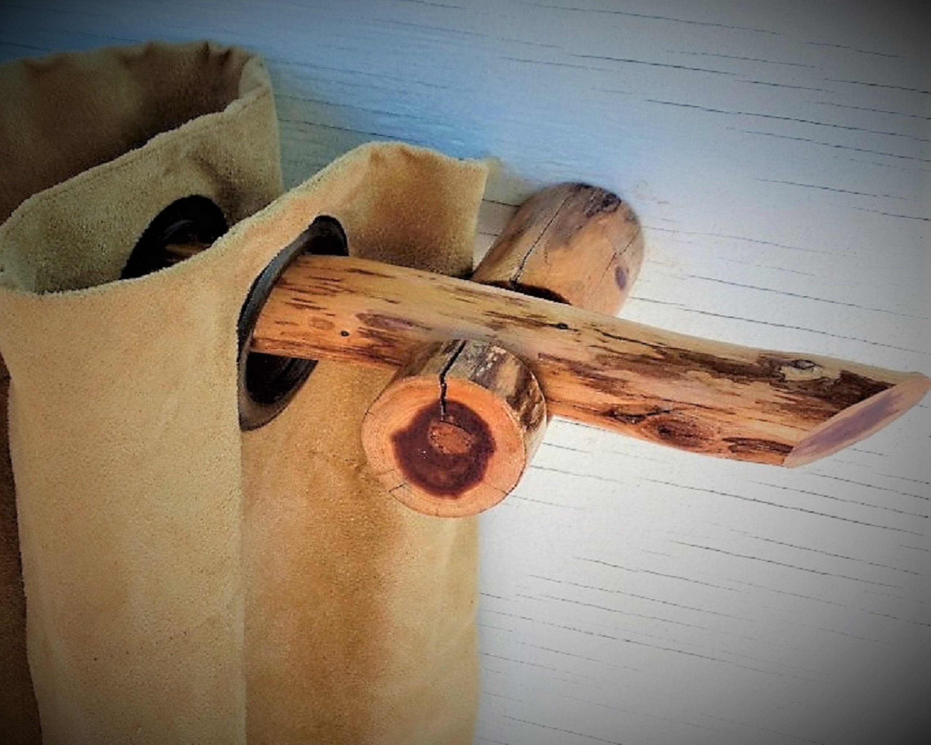 30"- 50" Wood Curtain Rod, Natural Wood Curtain Rods, Rustic Cedar Rods, Reclaimed Wood For Rustic Decor