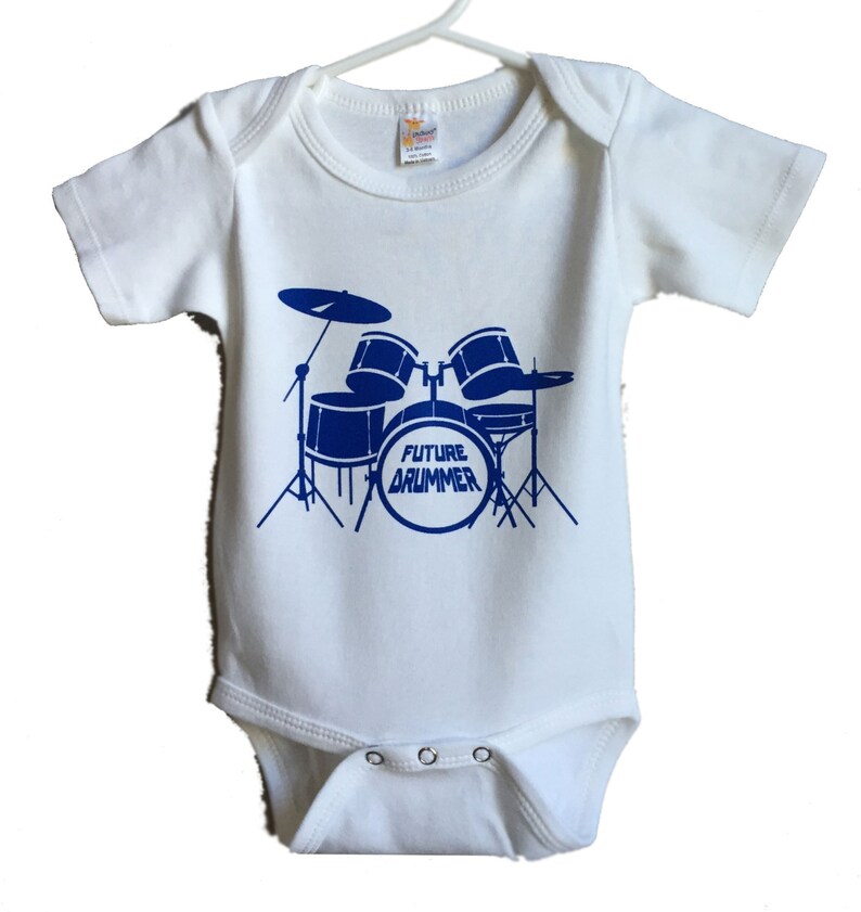 Future Drummer Baby Onesie Baby Boy Onesie Baby Bodysuit Etsy