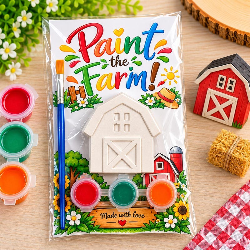 Plasterboard Inset Farm Plaster Kit - Etsy