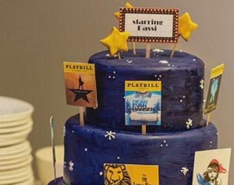 Broadway Musical Party Decor, Theater Theme Decorations