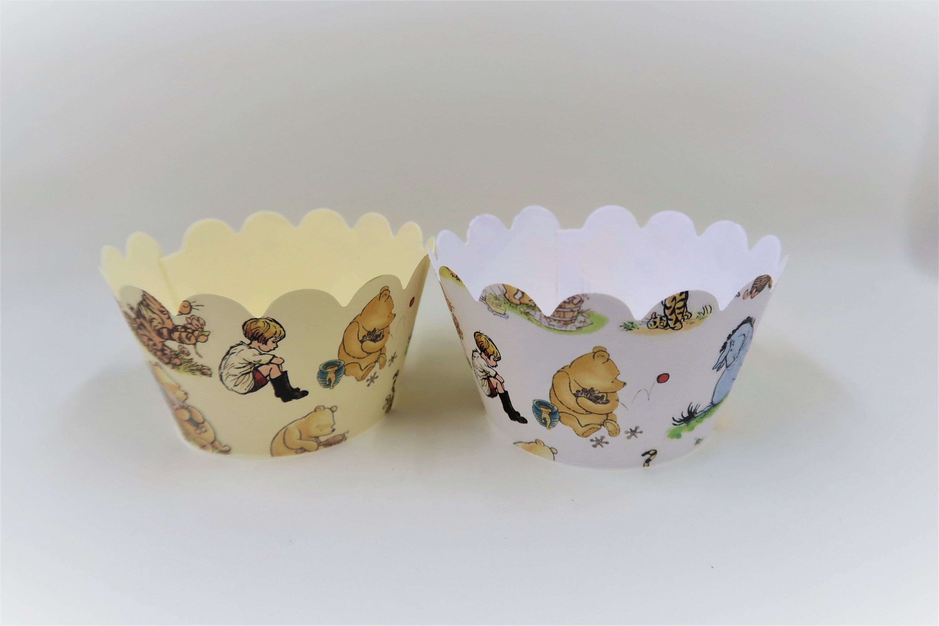 Classic Winnie the Pooh cupcake wrappers Classic Winnie the pooh Pooh cupcake wrappers