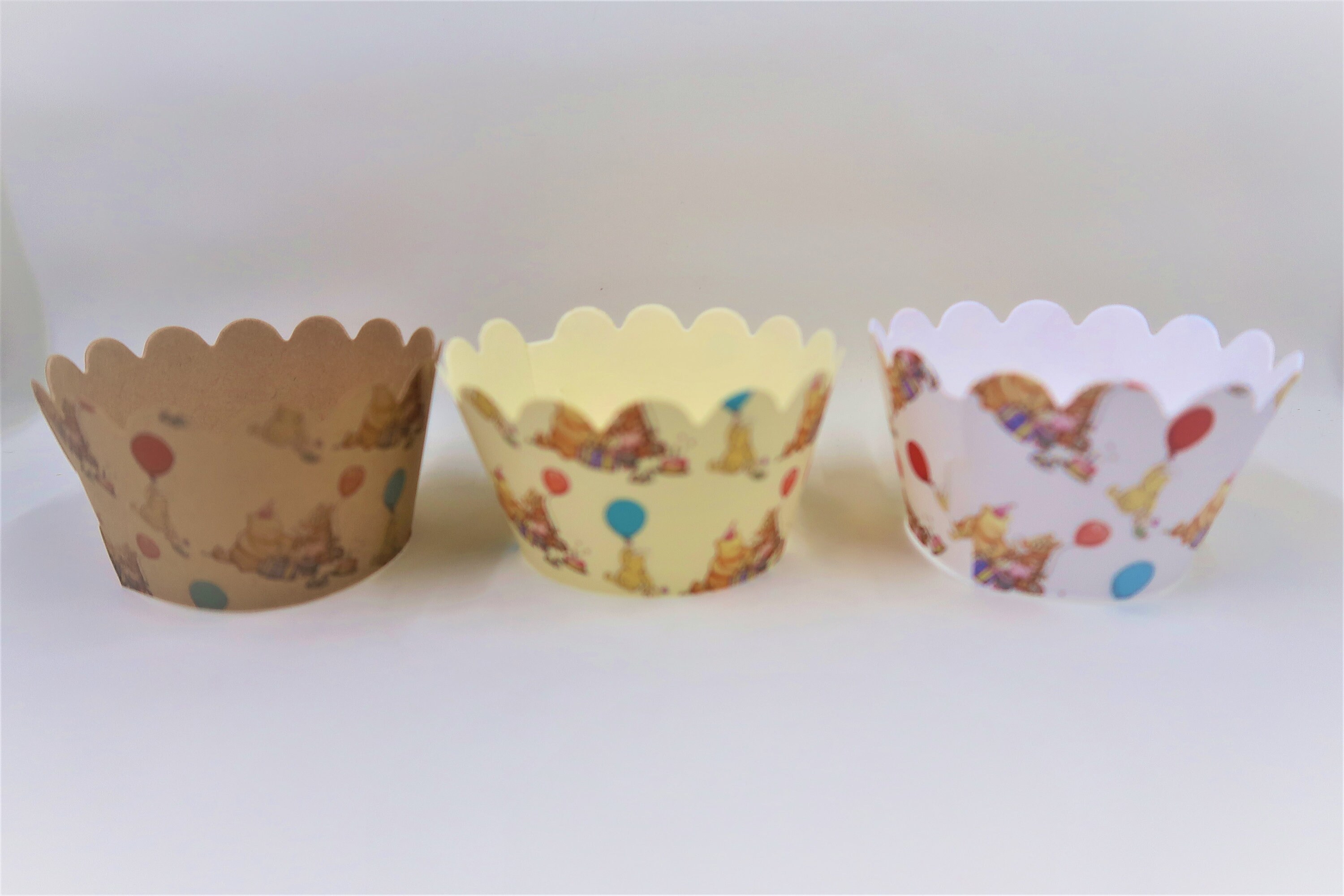 Classic Winnie the Pooh cupcake wrappers Classic Winnie the pooh Pooh cupcake wrappers