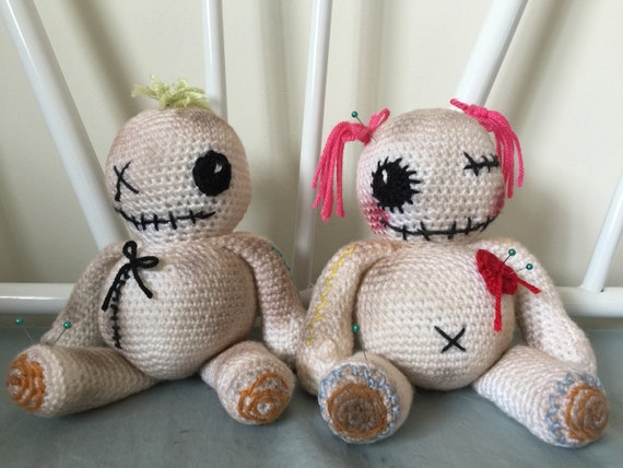 knitted voodoo doll