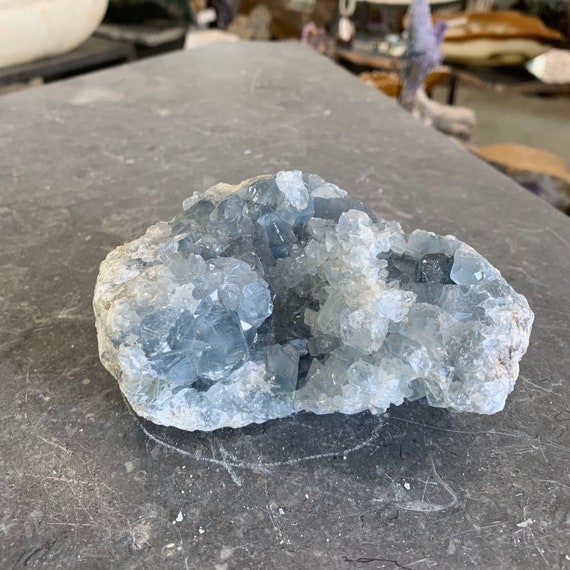 セレスタイトブルークリスタル - Etsy 日本