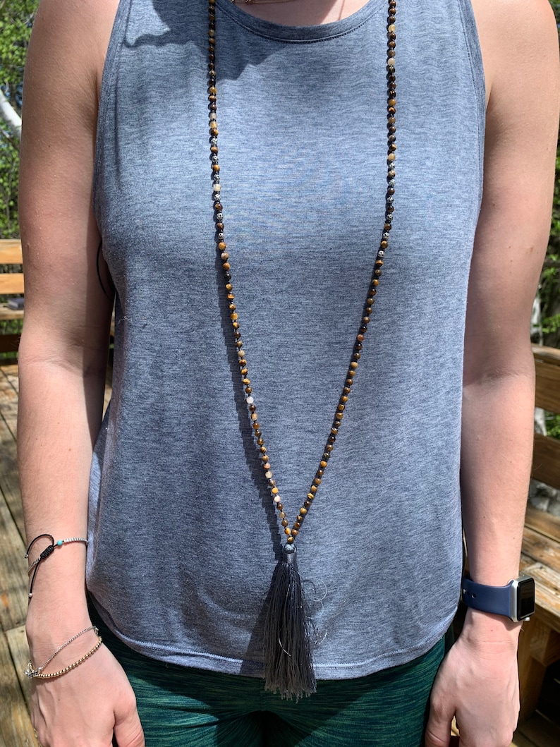 Adjustable Agate Necklace
