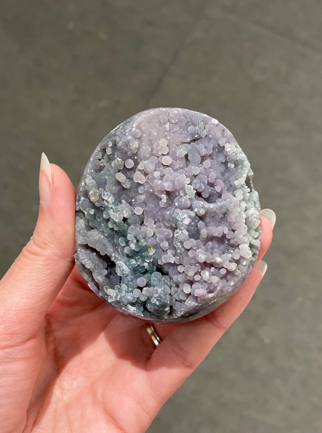 Grape Agate Egg - Etsy