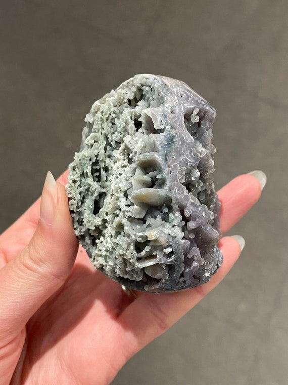 Grape Agate Egg - Etsy