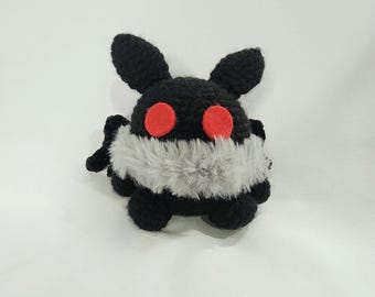 Mothman Amigurumi | Homemade Cryptid Plushie