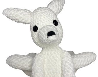 Handmade Crochet Nine-Tailed Fox Plushie – Soft & Cuddly