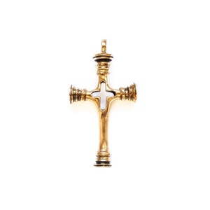 CROIX DE HEDMARK en bronze (fabriquée par Viking Kristall)