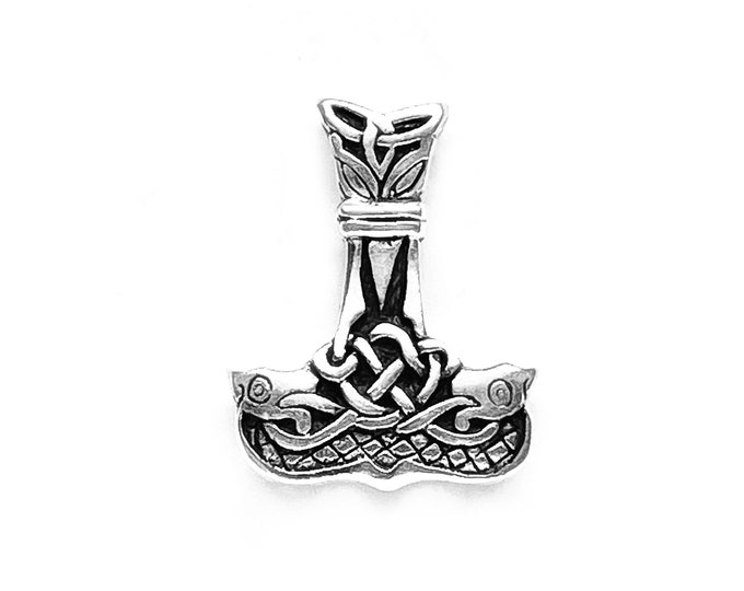 medium KAI’S HAMMER NORSK silver (made by Viking Kristall)