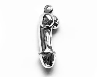 PHALLUS AMULET silver (made by Viking Kristall)