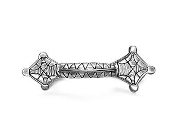 MIRROR  BROOCH silver (made by Viking Kristall)