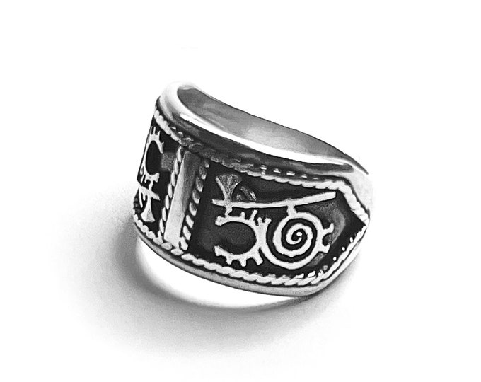 Kai's HEILUNG RING silver (handmade by Viking Kristall)