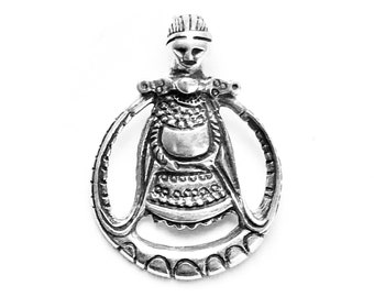 ASKA FREYA PENDANT silver (made by Viking Kristall)