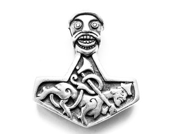 KAI’S OSEBERG HAMMER silver (made by Viking Kristall)