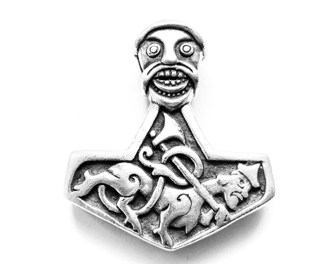 KAI’S OSEBERG HAMMER silver (made by Viking Kristall)