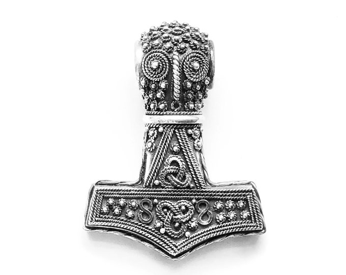 ÖLAND HAMMER silver (handmade by Viking Kristall)