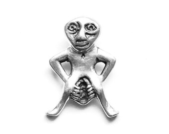 Kilpeck SHEELA-NA-GIG silver (made by Viking Kristall)
