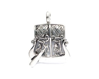 GOTLAND SHIP PENDANT silver (made by Viking Kristall)