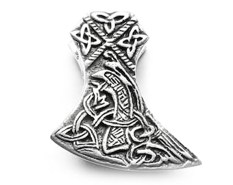KAI'S EAGLE&DRAGON axe silver (made by Viking Kristall)
