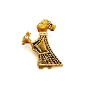 BIRKA VALKYRIE PENDANT bronze (made by Viking Kristall)