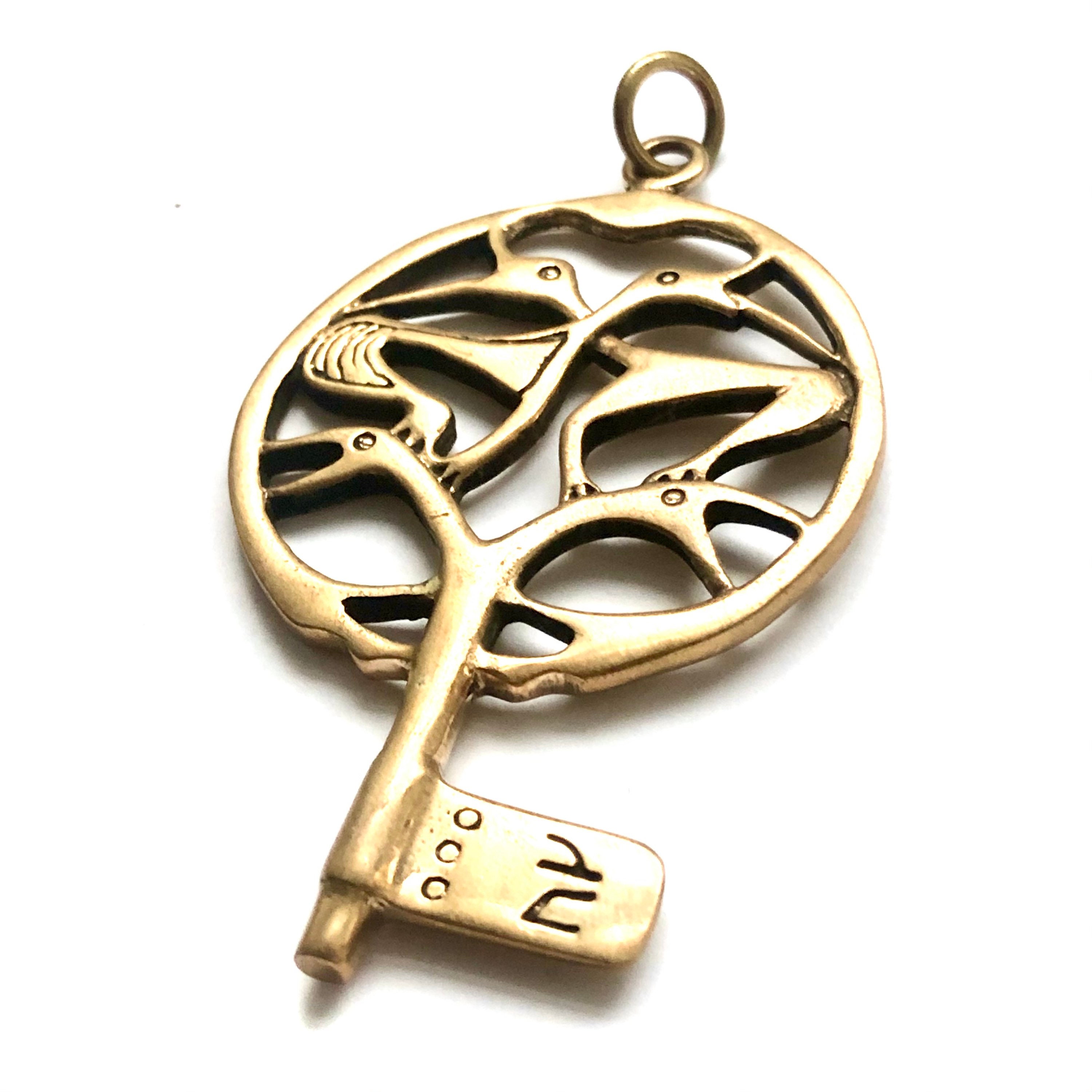 Viking Key Pendant, Viking Replica, Viking Key Necklace