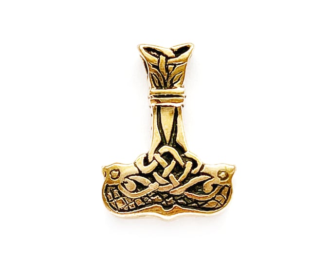 medium KAI’S HAMMER NORSK bronze (made by Viking Kristall)