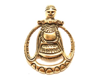 ASKA FREYA PENDANT bronze (made by Viking Kristall)