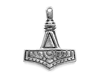 medium GOTLAND THORS HAMMER silver (made by Viking Kristall)