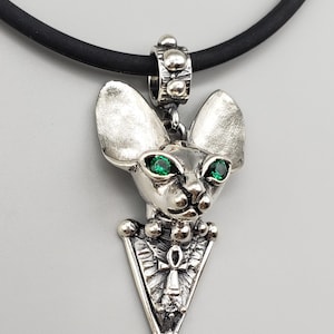 Egyptian Ankh Sphinx Cat